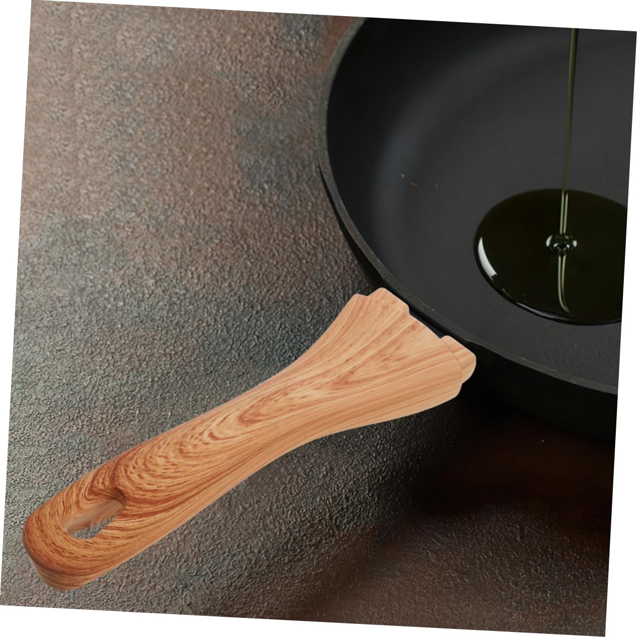 BEALIFE Manico Staccabile Per Pentole E Padelle - Ergonomico In ABS - Fissaggio A Pulsante - 2