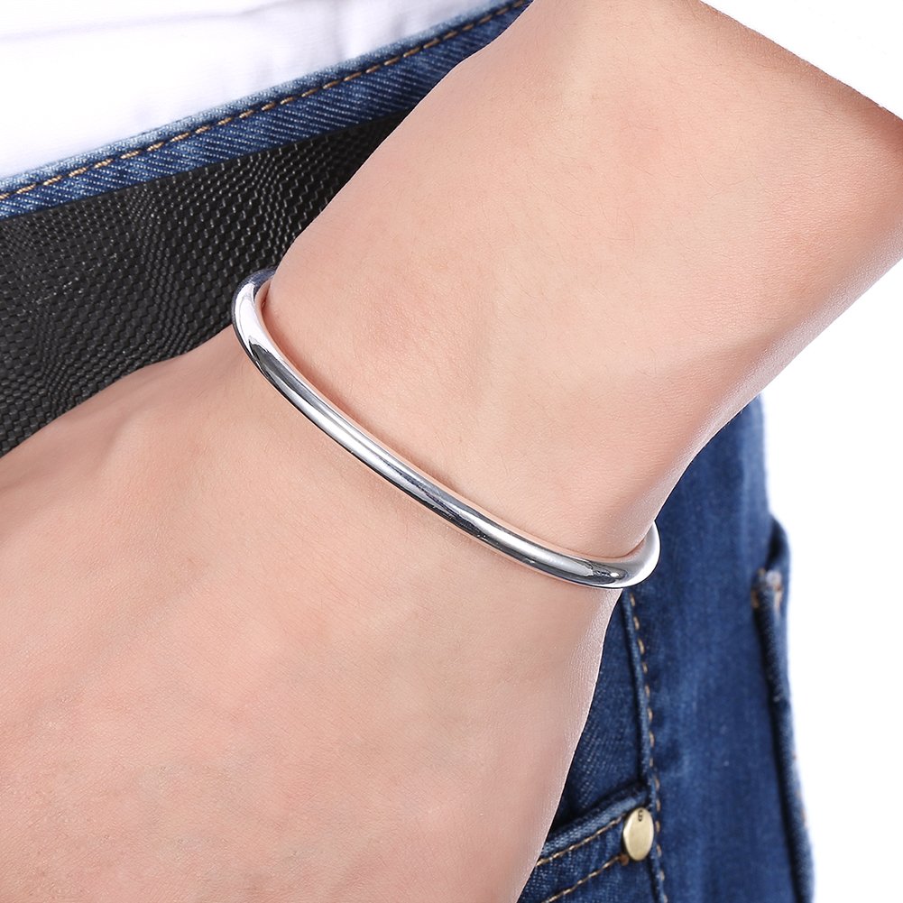 Amazon.com: Koguxuix 925 Sterling Silver Bangle Bracelet
