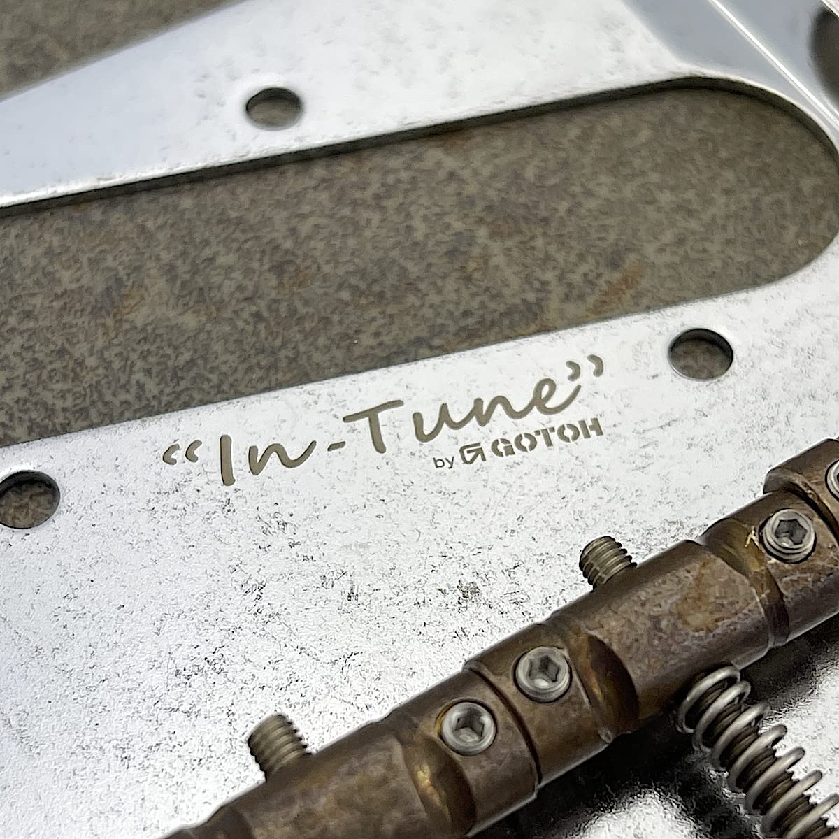 テレキャスターブリッジプレートビグスビー搭載対応します(レリック)エイジド加工 テレキャスターブリッジプレートビグスビー搭載対応します