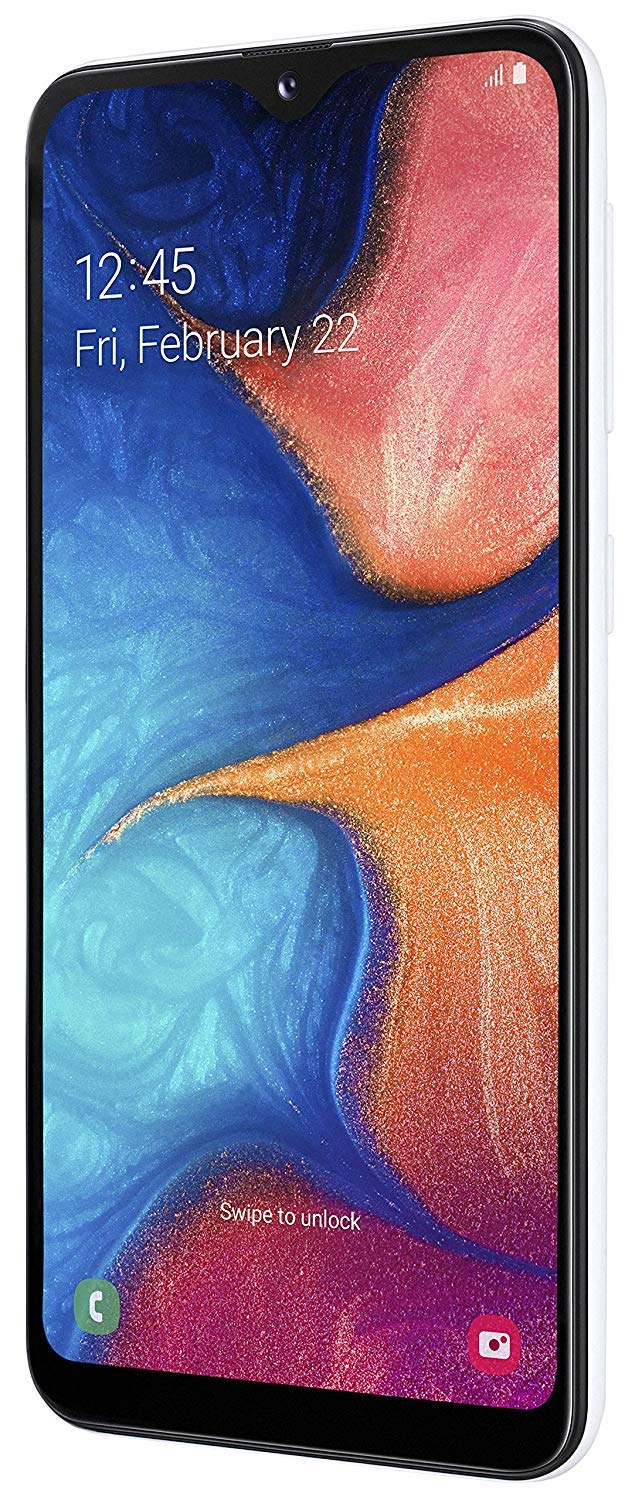 Samsung Galaxy A20e Smartphone 32GB Speicher, 3GB RAM, Dual SIM, Weiß