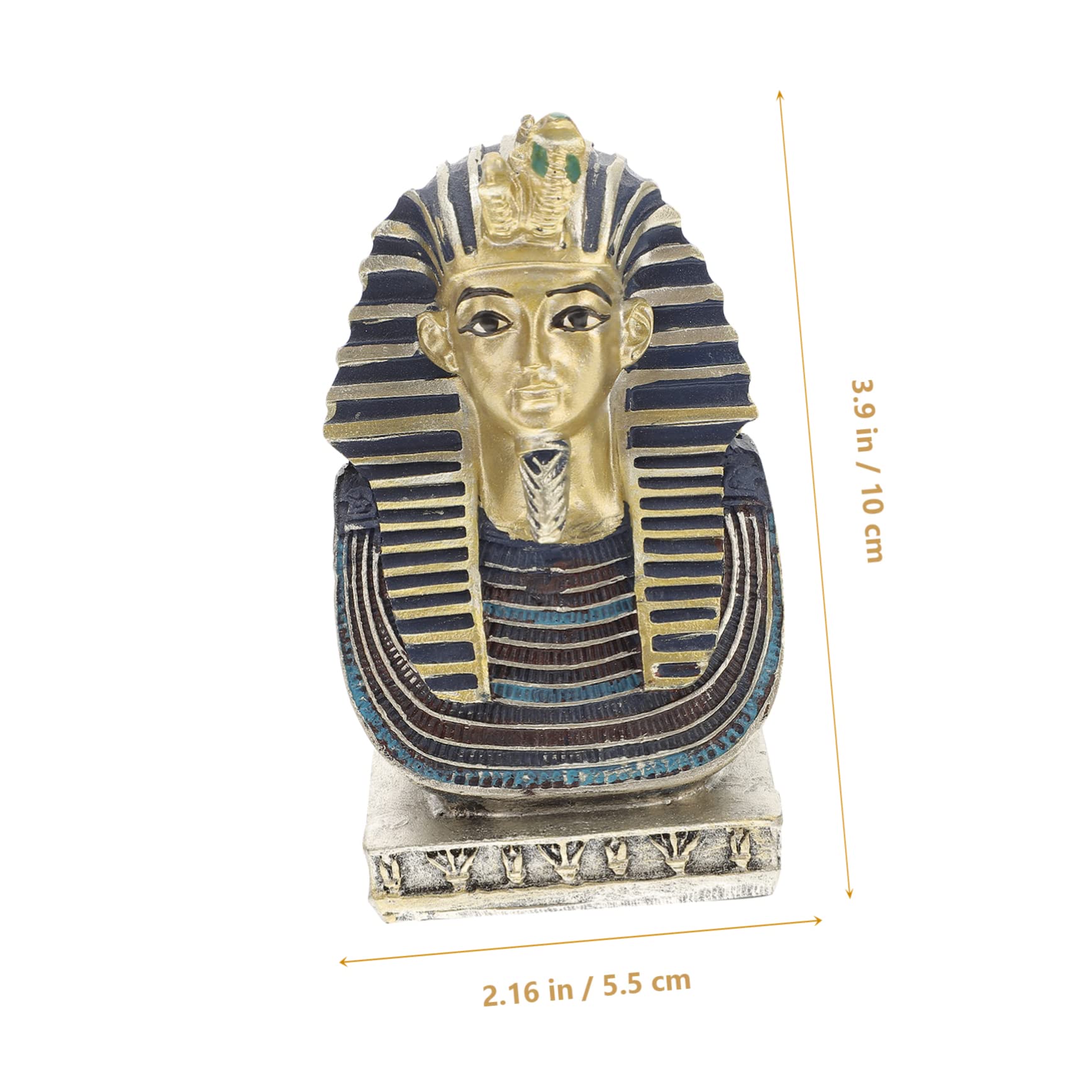 Amazon.co.jp: ORFOFE ツタンカーメン 古代エジプト風 樹脂製 胸像