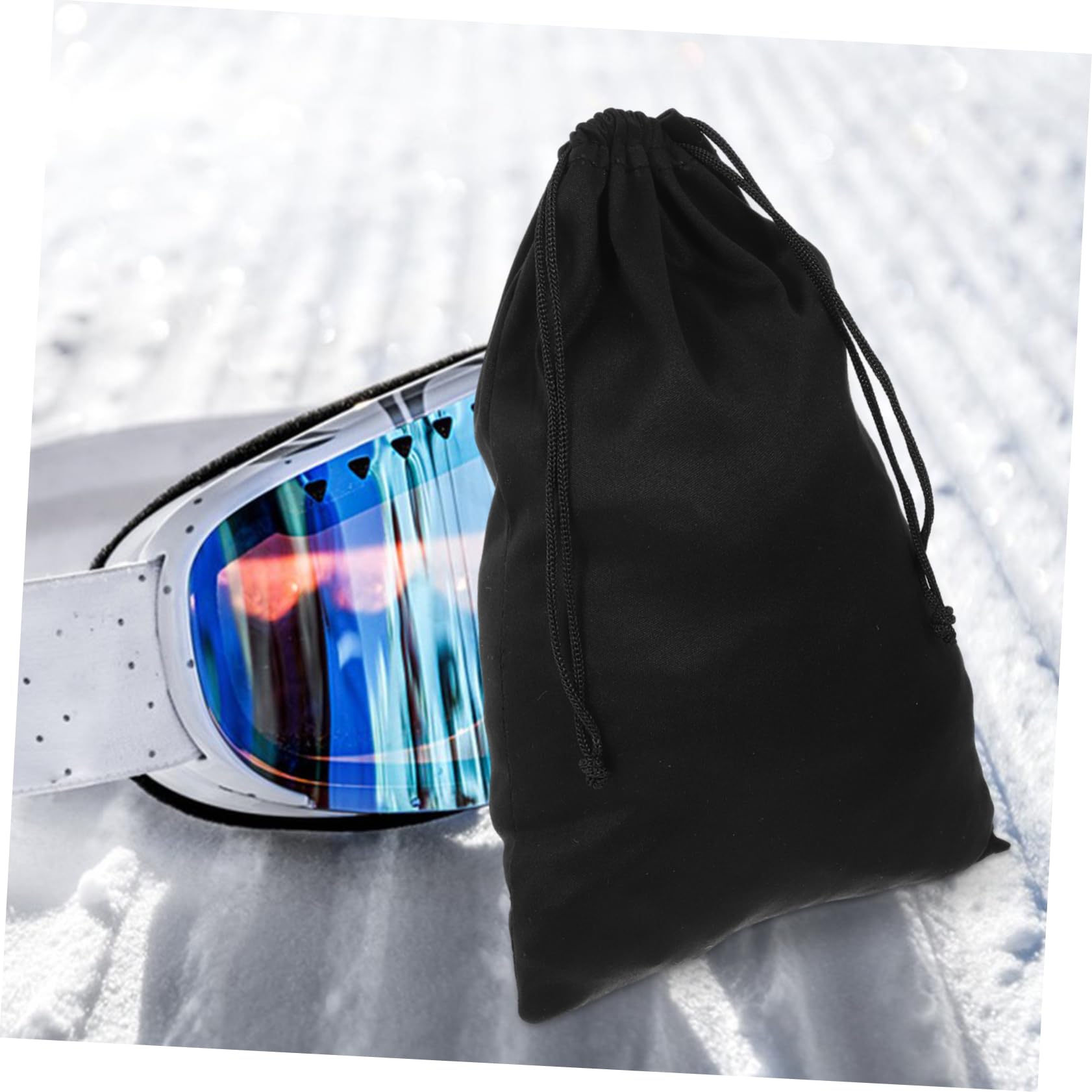 KOMBIUDA 100pièces Pochette De pour Lunettes De Ski Transport Réglables pour Masques De Neige