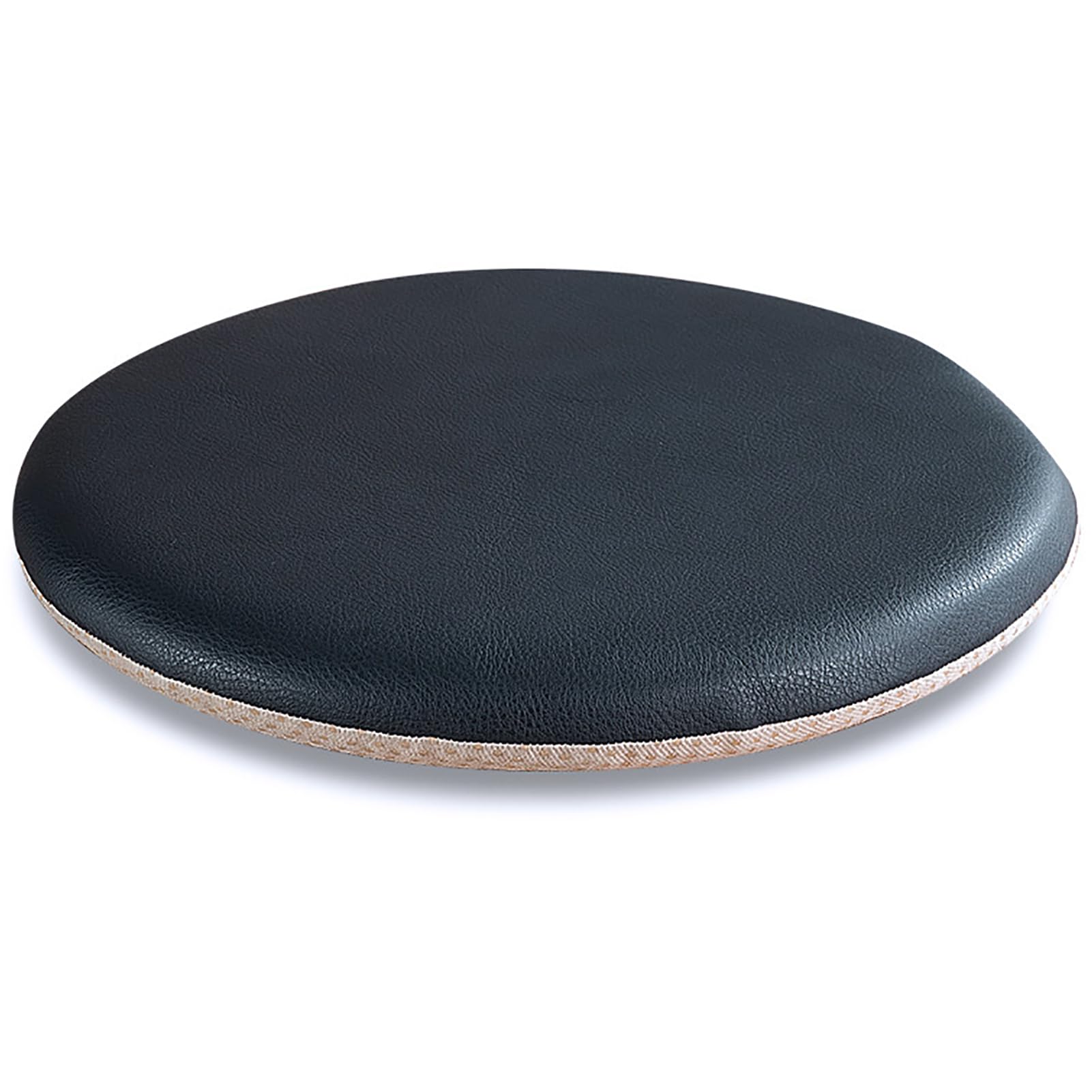 Coussin de chaise rond en cuir synthétique pour la cuisine