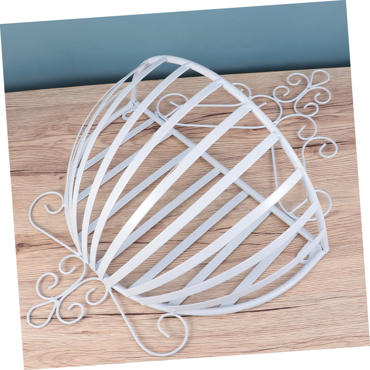 GALPADA Semicircular Soporte Estilo Europeo de Pared para Macetas de Hierro