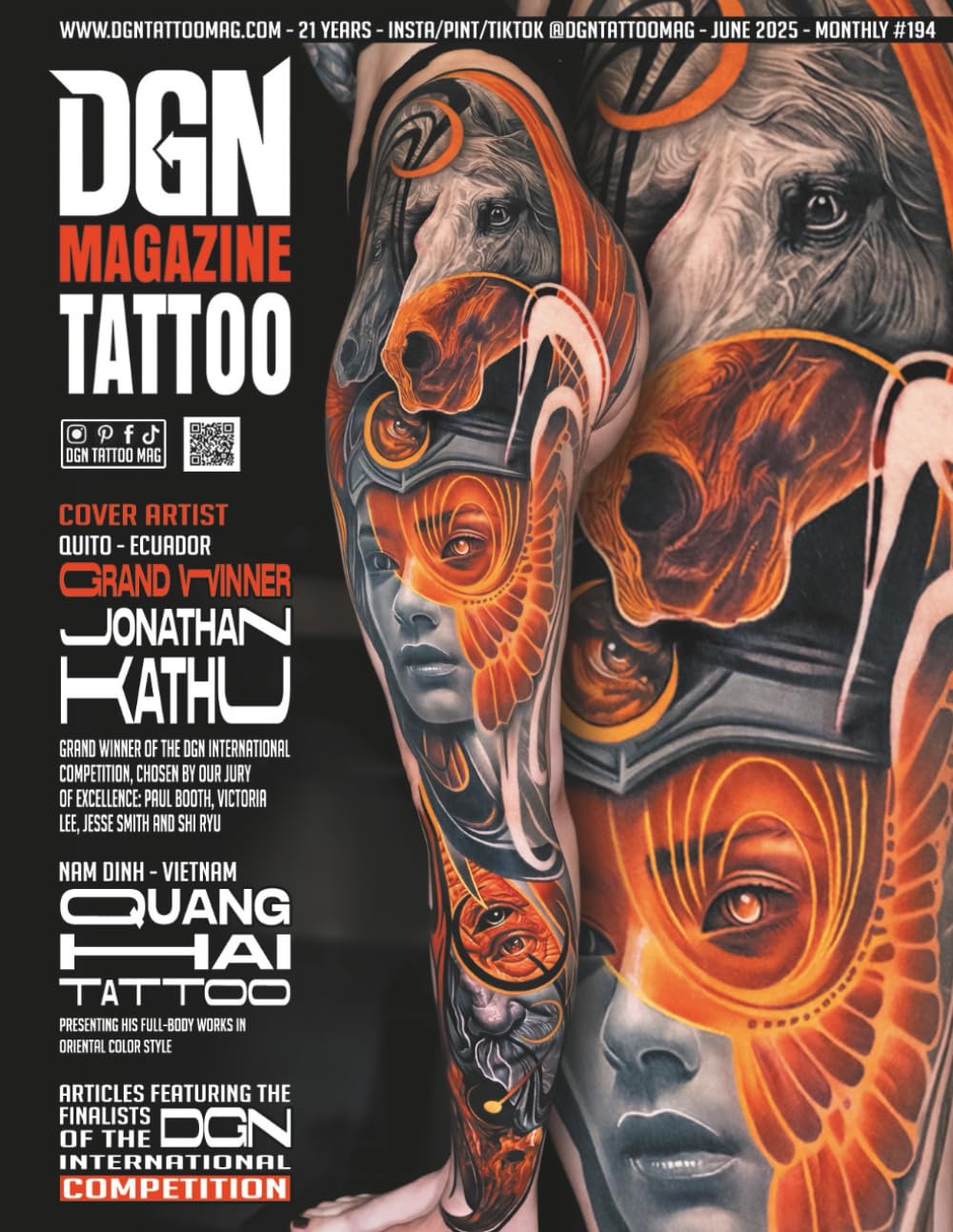 Best of the Best | DGN Tattoo Magazine International Competition #194