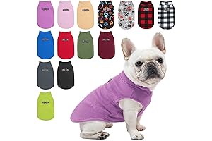 BEAUTYZOO Dog Fleece Vest Sweater Jacket for Winter Dog Clothes