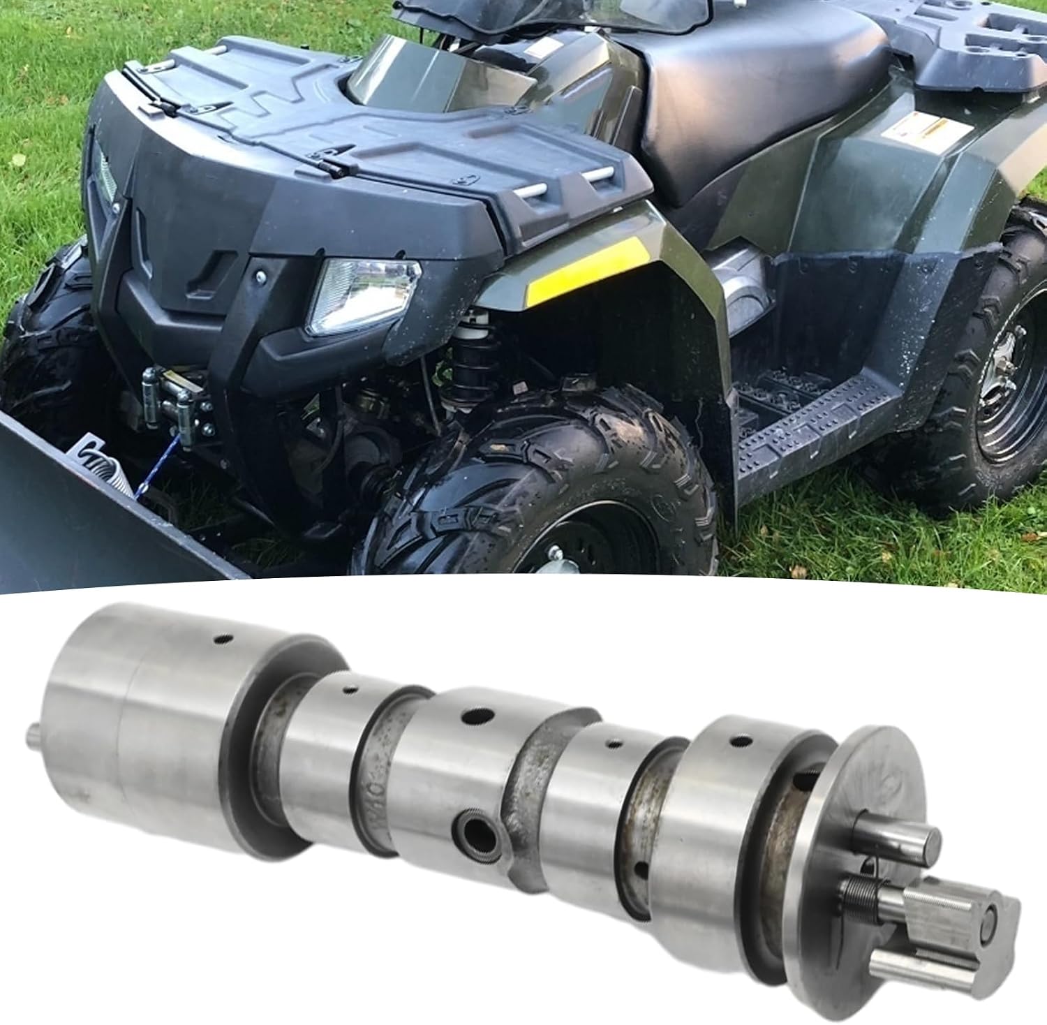 3086212 Camshaft Assembly Replacement for Polaris Ranger 400 425 500, Replacement for Sportsman 400 450 500, Replacement for Xpedition 425, Replacement for Hawkeye 400, Replace 3084898 3085855