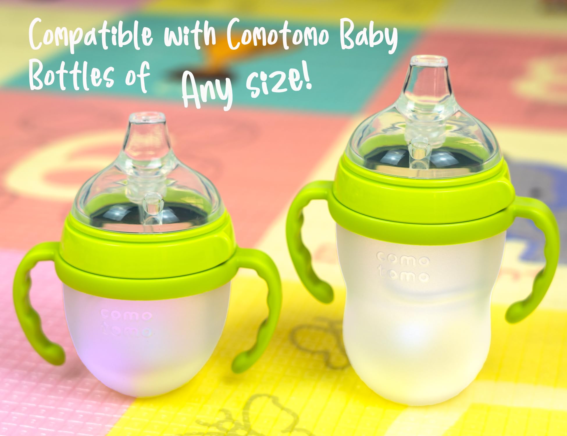 Biberon Comotomo Kit De Pezón De Transición Con Taza Para Sorber