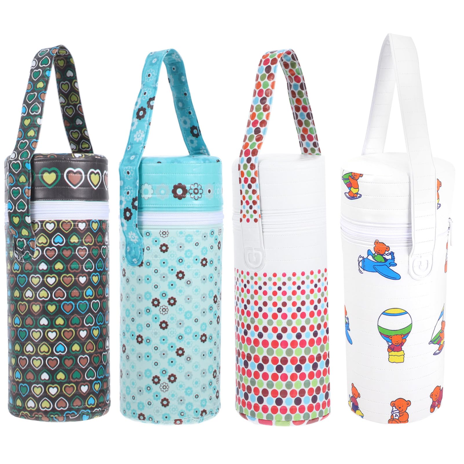 KOMBIUDA Tragbarer Babyflaschenwärmer Für Unterwegs Isolierte Thermotasche Zur Milch Warmhaltung 3-4 Stunden Leichte Aufbewahrungstasche Für Reisen Und Alltag