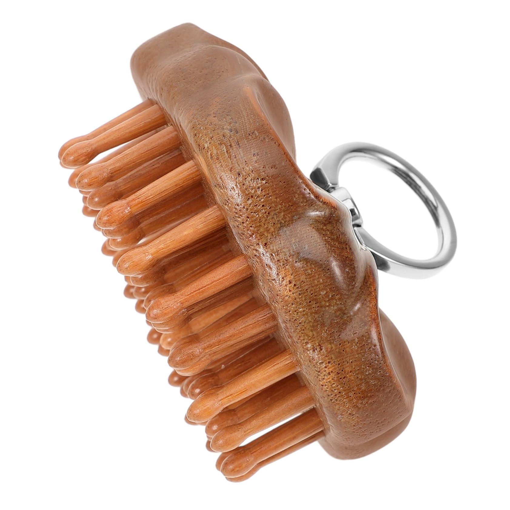 Beavorty Lot De 3 Peignes À Cheveux En Bois Naturel Pour Cheveux Lisses Et Arrondis Pour Le Cuir Chevelu Le Cou Et Le