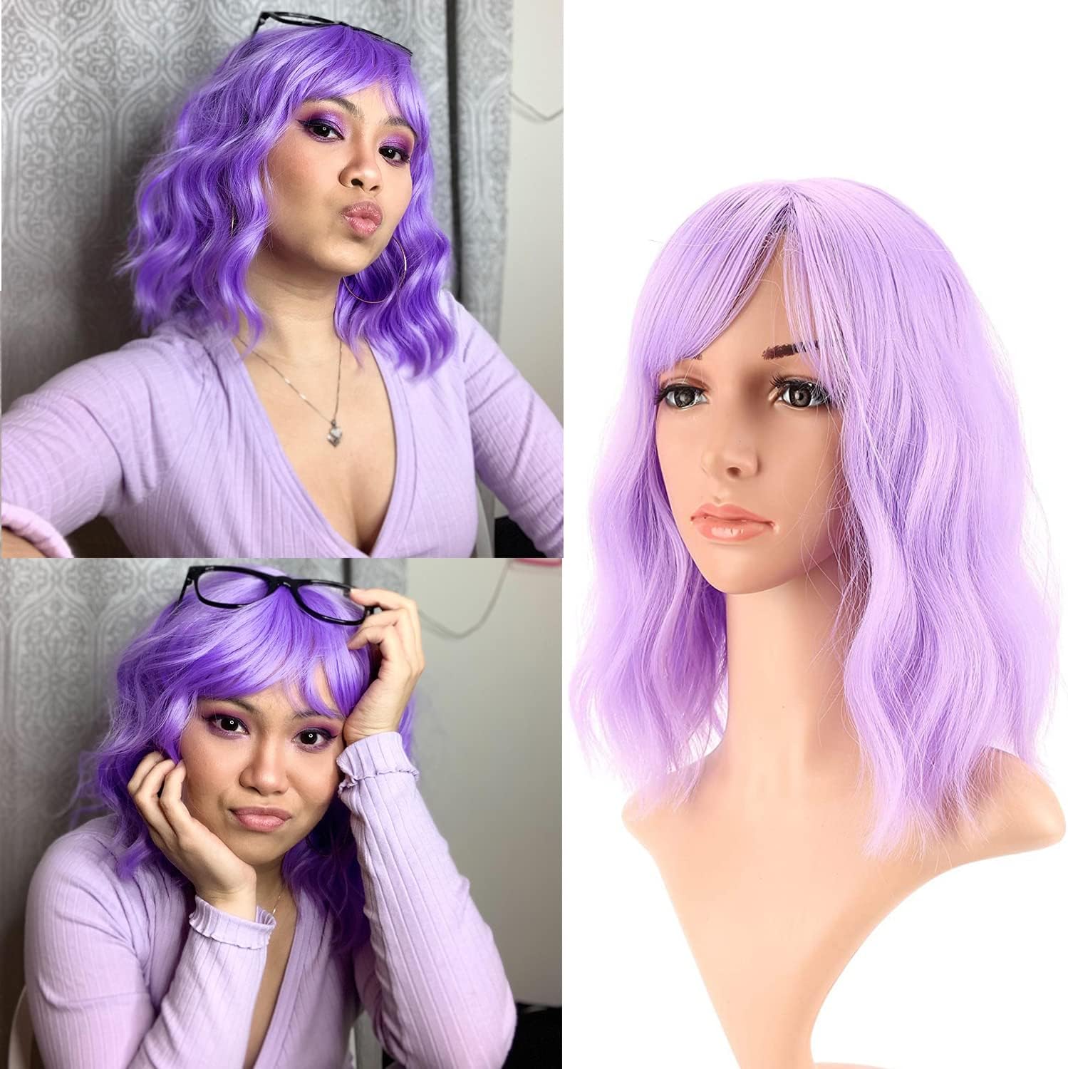 Purple Wig
