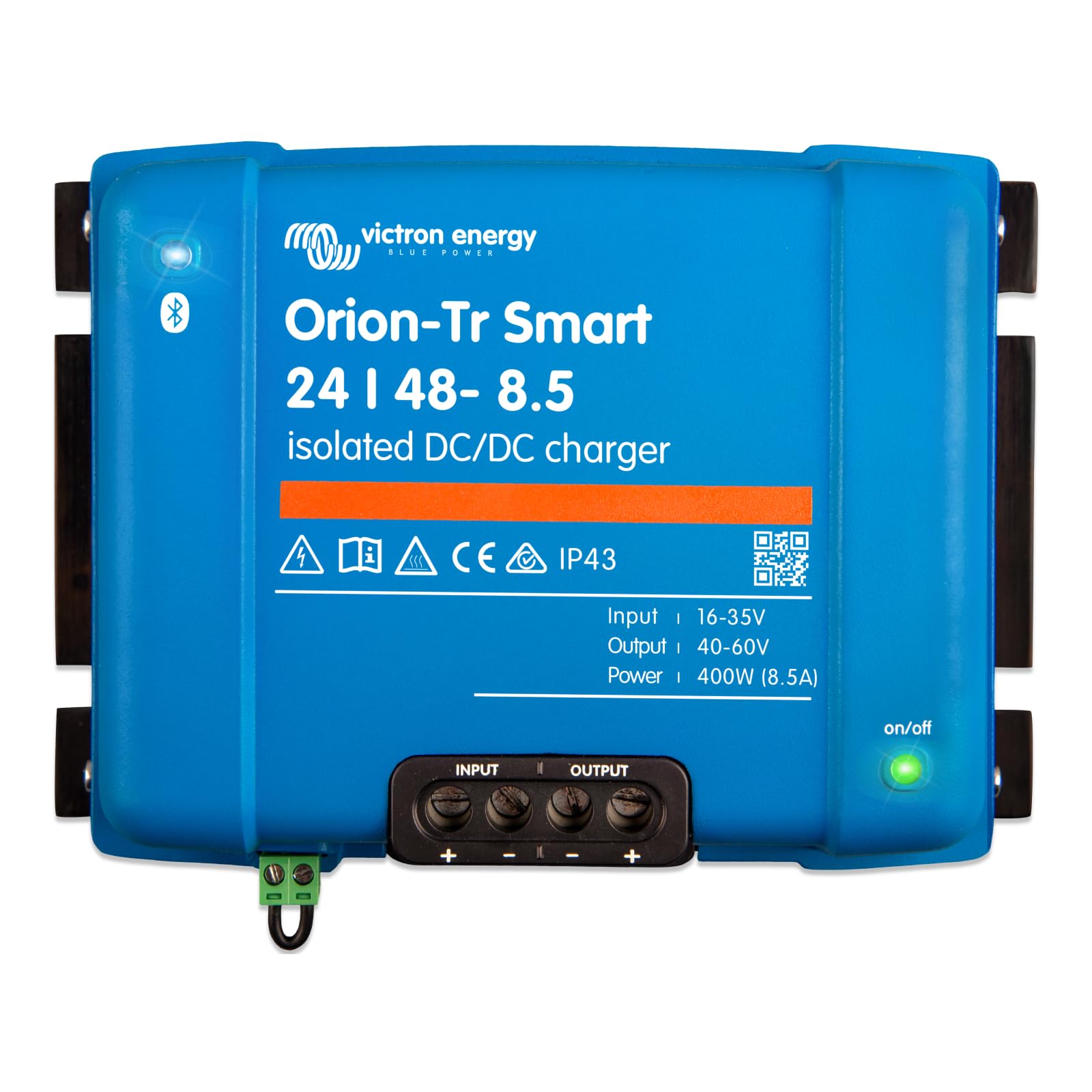 Victron Energy Orion-Tr Smart DC-DC Charger 24/48-Volt 8.5 A 400 W - Battery Charger for Dual Battery Systems - Isolated