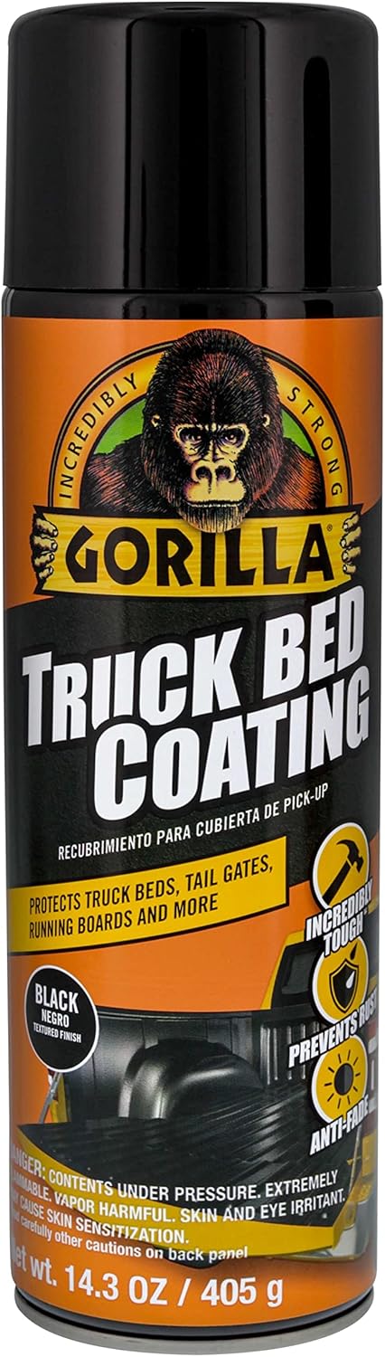 Gorilla Truck Bed Liner Coating - 14.3 Ounce Aerosol