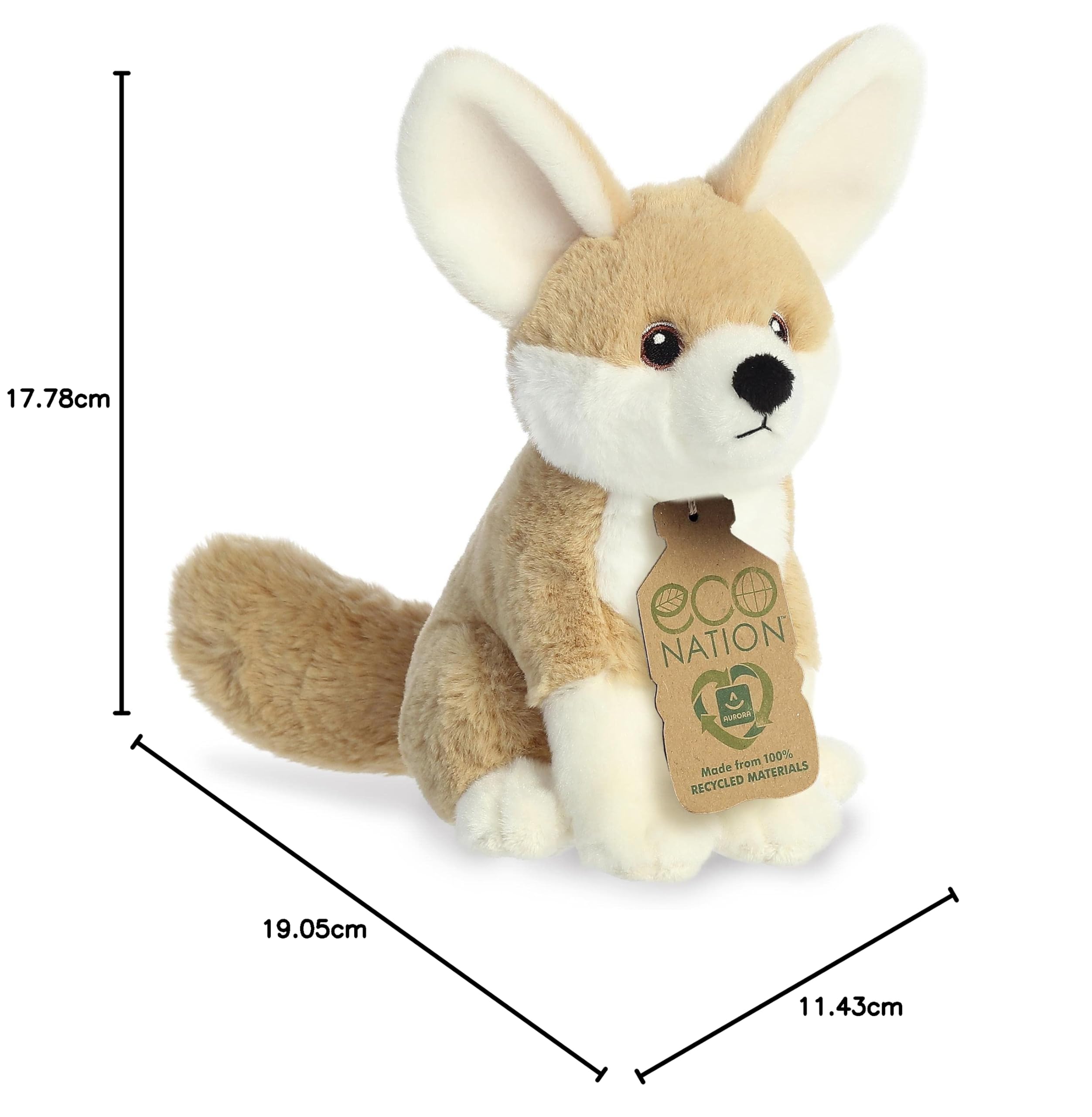 Aurora - Eco Nation - 8" Fennec Fox