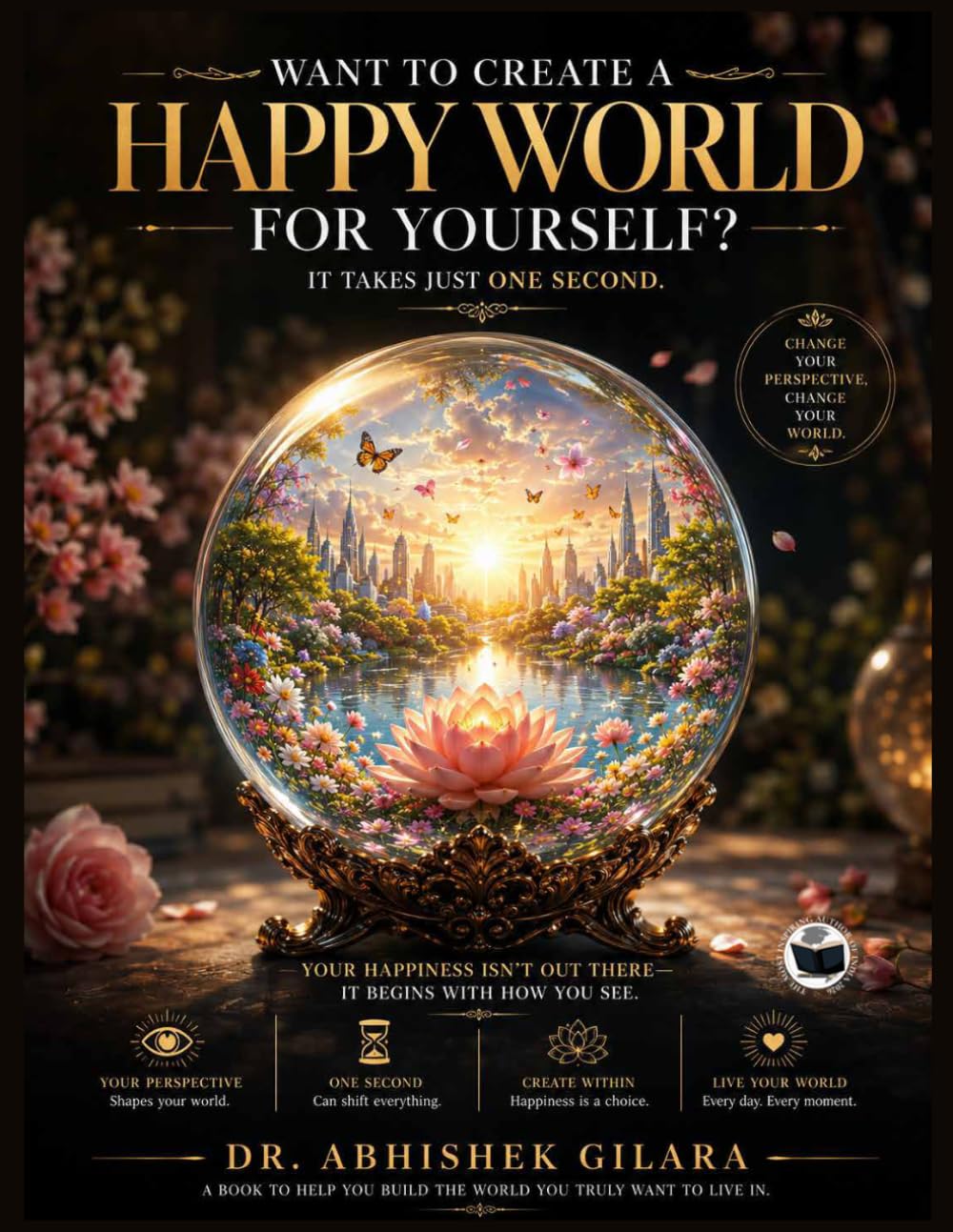 WANT TO CREATE A HAPPY WORLD FOR YOURSELF?: It Takes Just One Second.