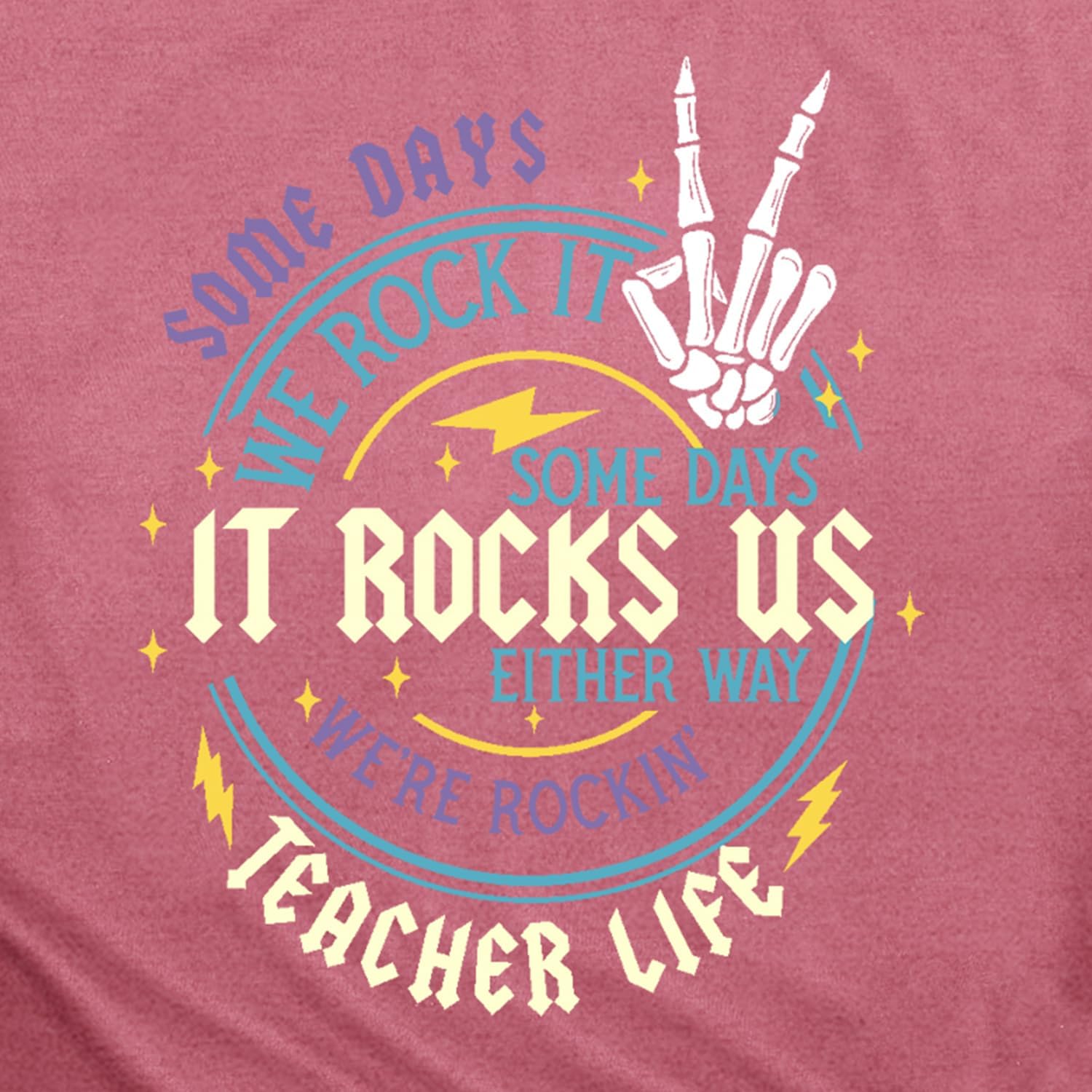 Womens Teacher Shirts Happy to See Your Face T-Shirt for Teachers image 5