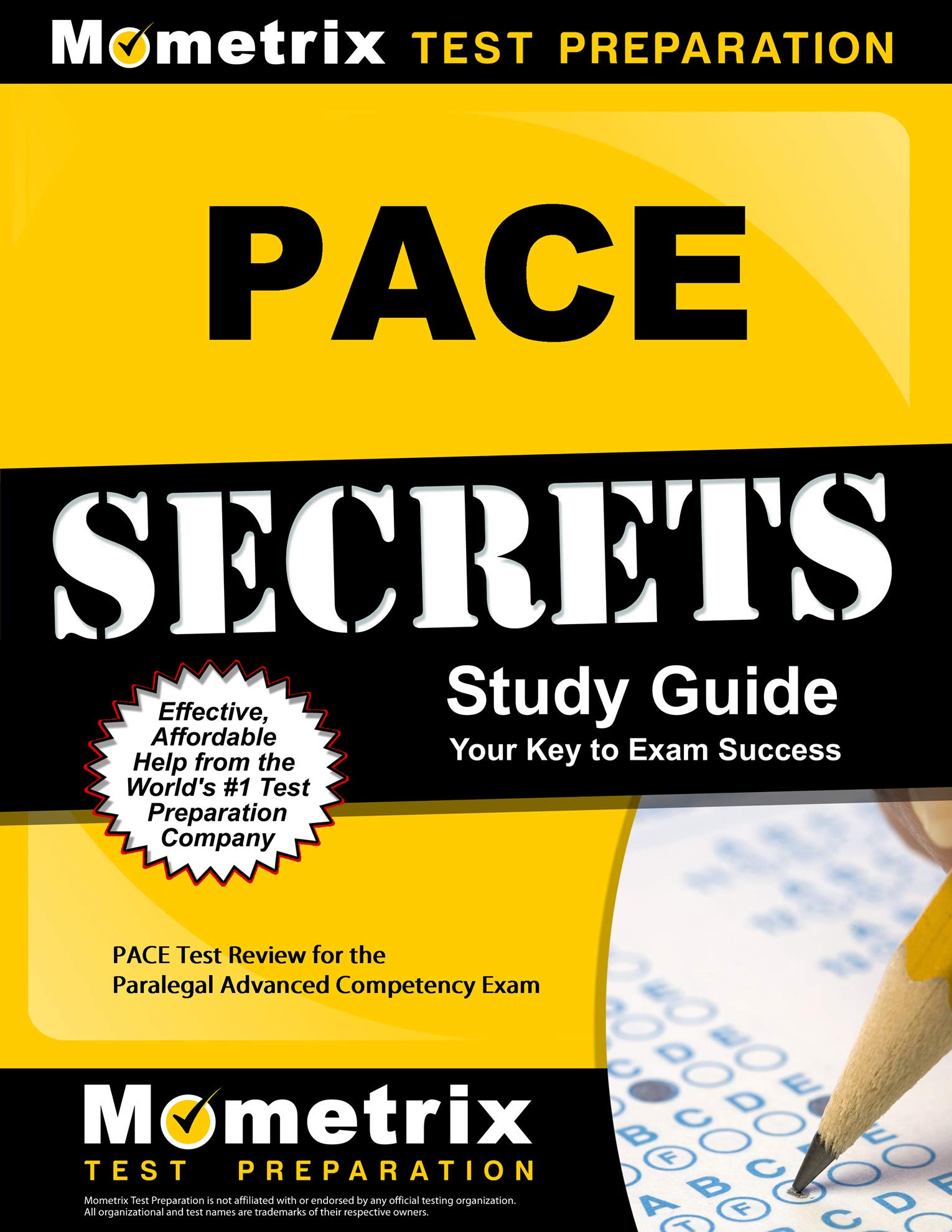 PACE Secrets Study Guide: PACE Test Review for the Paralegal Advanced Competency Exam