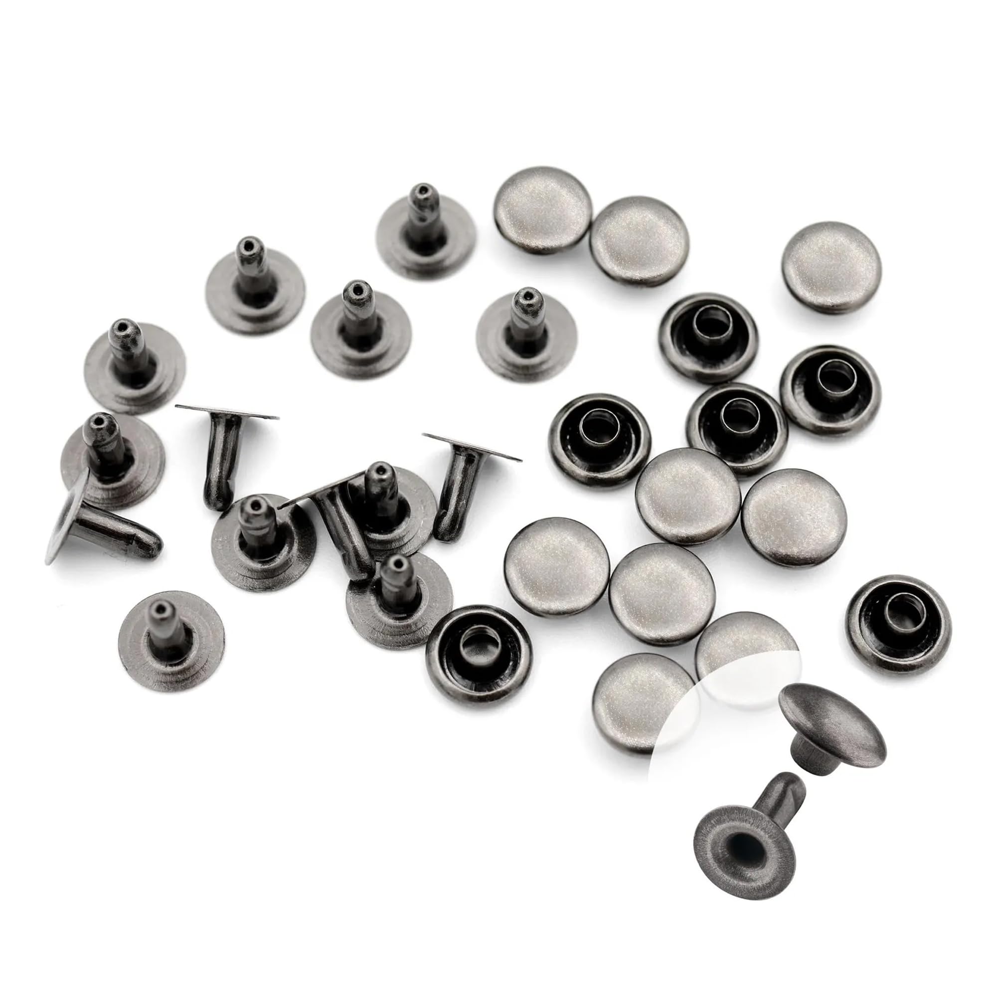3点まとめ買い あやめ 新品 アマゾンブランド Rivet Classic Amazon.com: CRAFTMEMORE 200 Pack Leather Rivets Single Cap Rapid