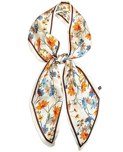 kcctoo 59" Mulberry Silk Like Head Scarf Women's Fashion Square