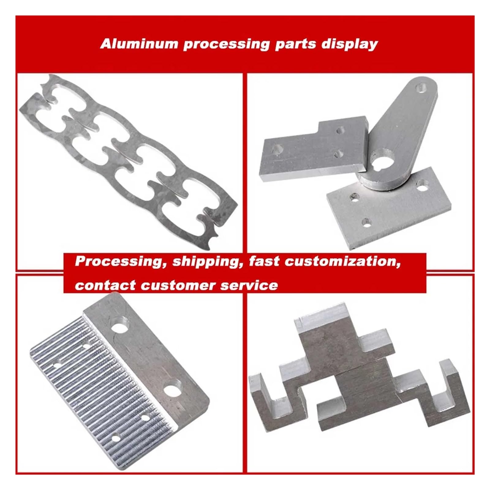 Vierkant-Aluminiumflachstange, 6061 Aluminium-Flachstange, 5 mm–8 mm Dicke, mehrere Größen, Länge 500(1pcs 5X100X500mm)