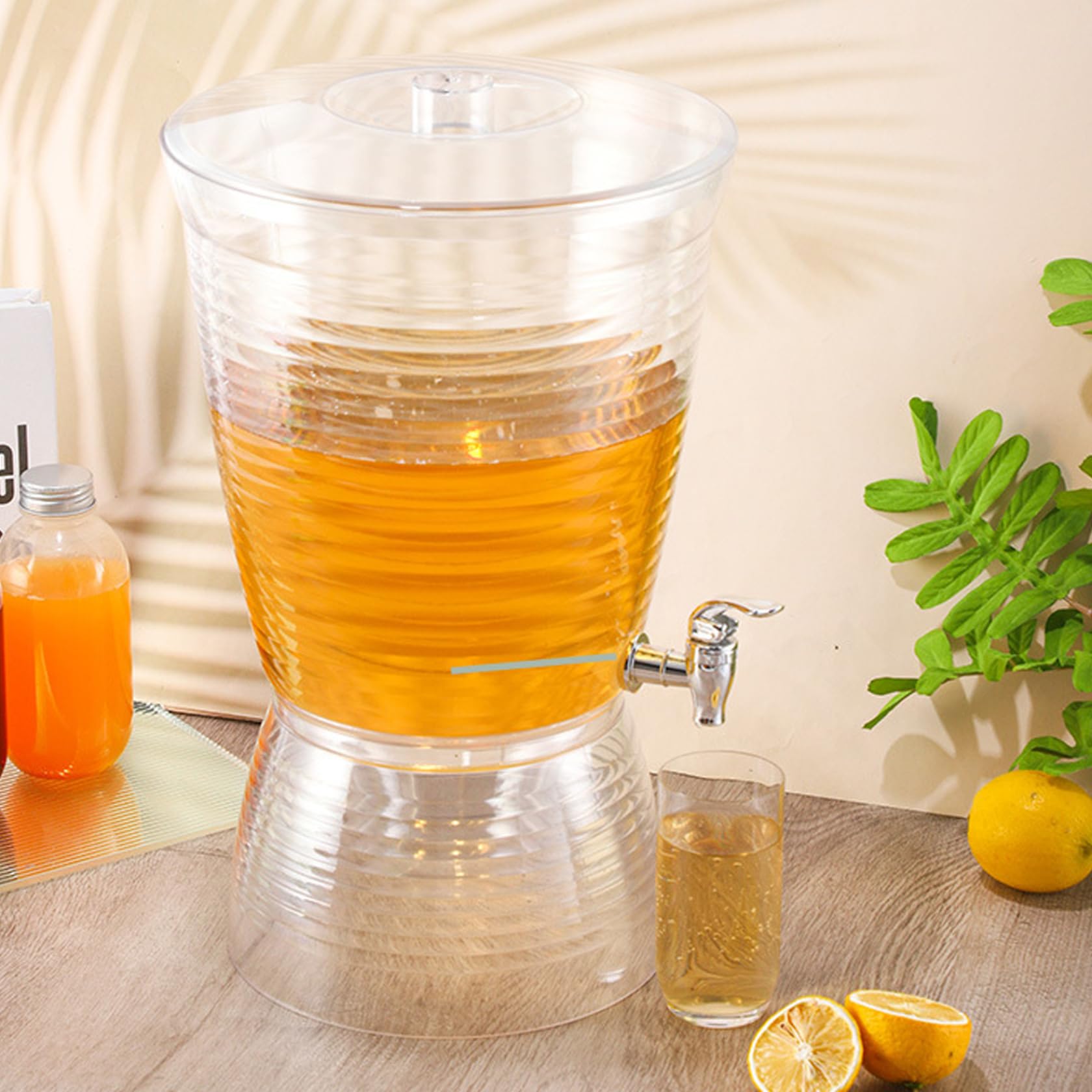 Dispensador de bebidas con soporte, dispensador de bebidas para fiestas con espita, de gran capacidad para reuniones interiores y exteriores, whisky