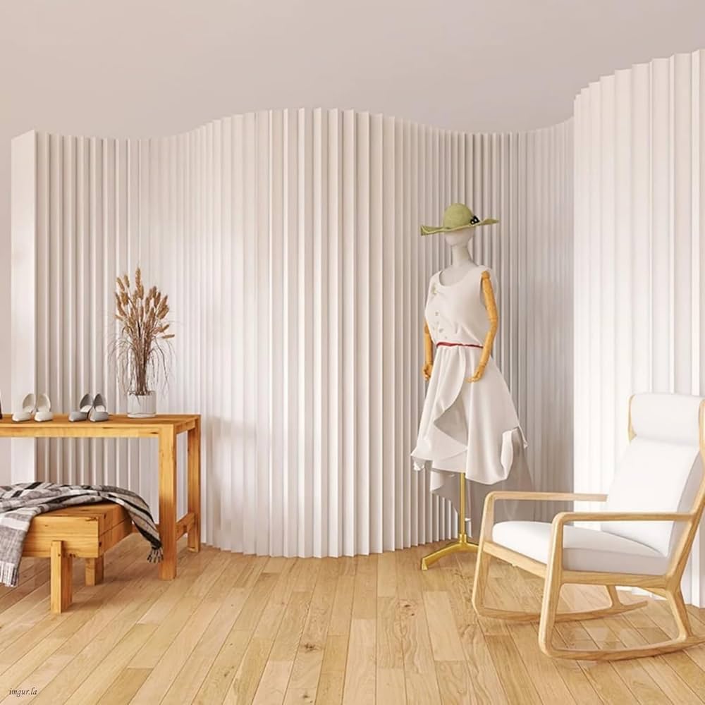 職人が作ったヒバ材の屏風　パーテーション ヒバ 天然木 衝立 間仕切り パーテーション 和風 天然素材 木の