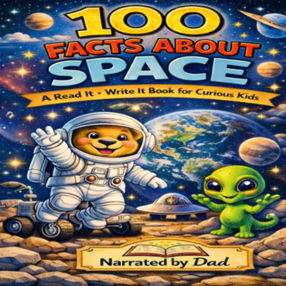 100 Facts About Space: A Read It, Write It Activity Book for Curious Kids (100 Facts for Curious Kids)