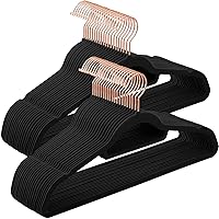 SONGMICS Grucce Appendiabiti in Velluto, 50 Pezzi