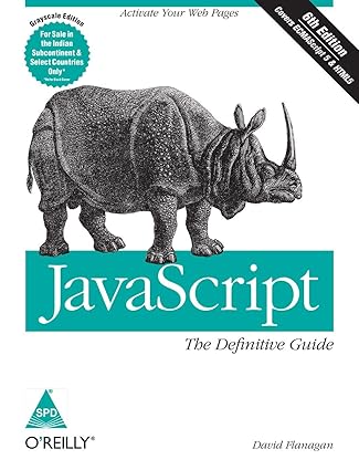 Buy JavaScript: The Definitive Guide, Sixth Edition Book Online at Low ...