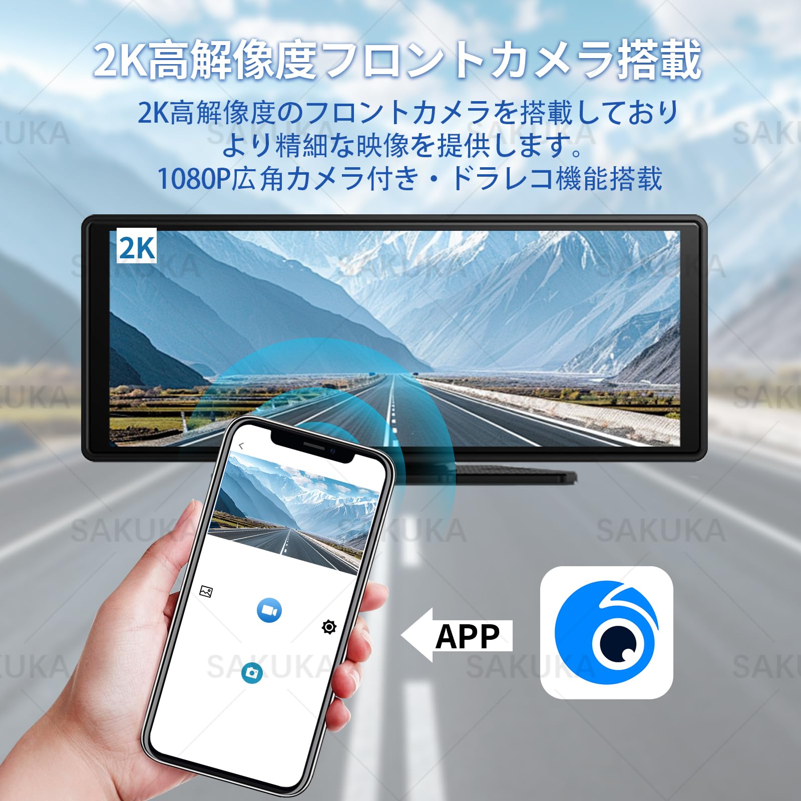 Amazon.co.jp: 【公式】SAKUKA 10.26インチポータブルディスプレイ
