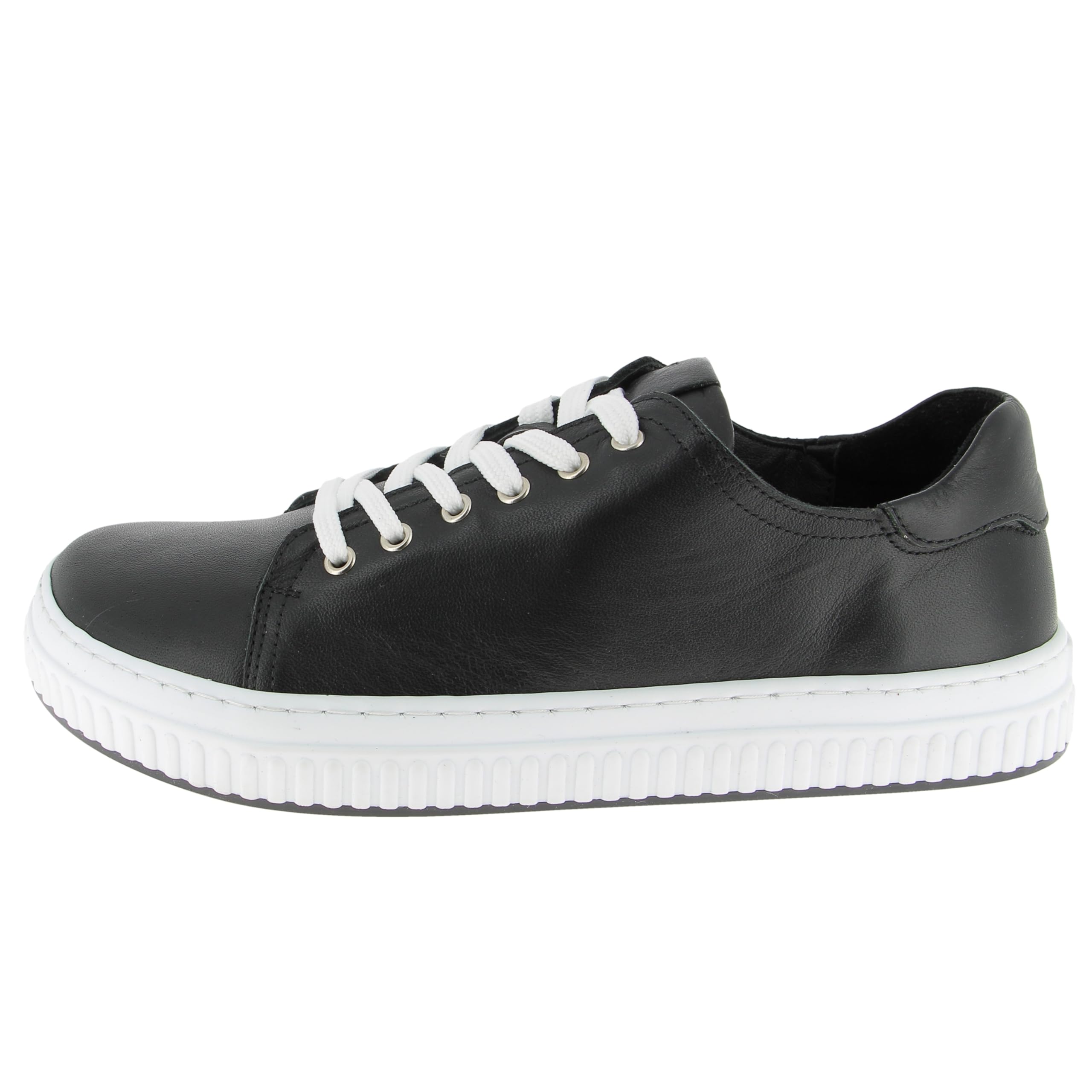 Andrea Conti Women's Damen Low Top Sneaker, Black, 6.5 UK
