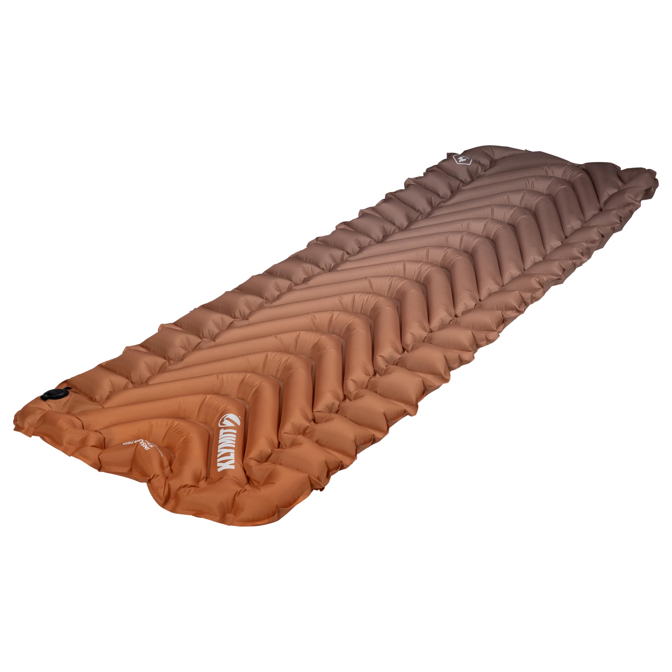Klymit Colchoneta Inflable aislada estática V2 | Comodidad Mejorada | Portátil, Ultraligera, fácil de inflar, Cama de Aire Plegable para Camping, mochilero y Senderismo - Mezcla