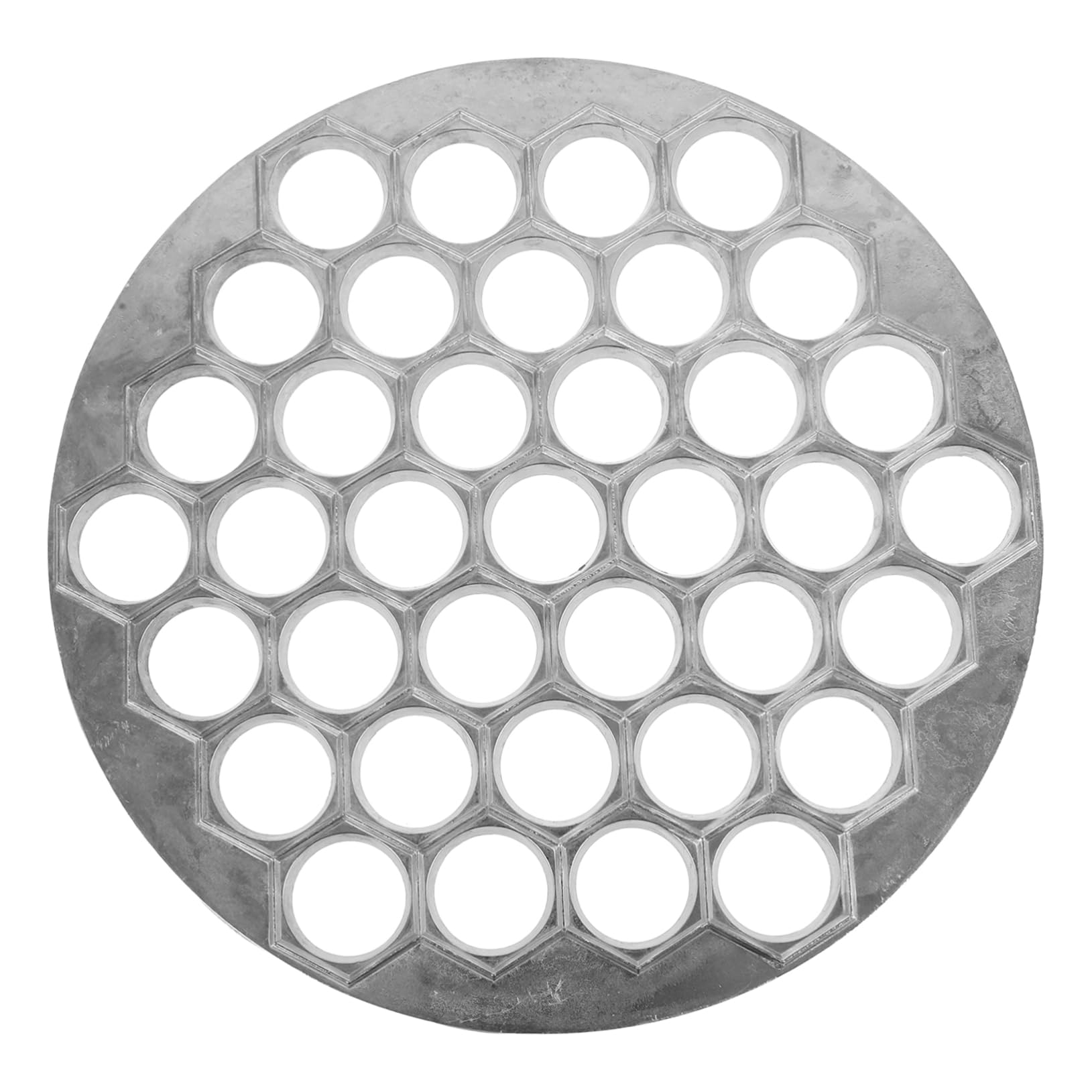 Molde para Empanadillas de Aleación, 37 Agujeros, Color Plata