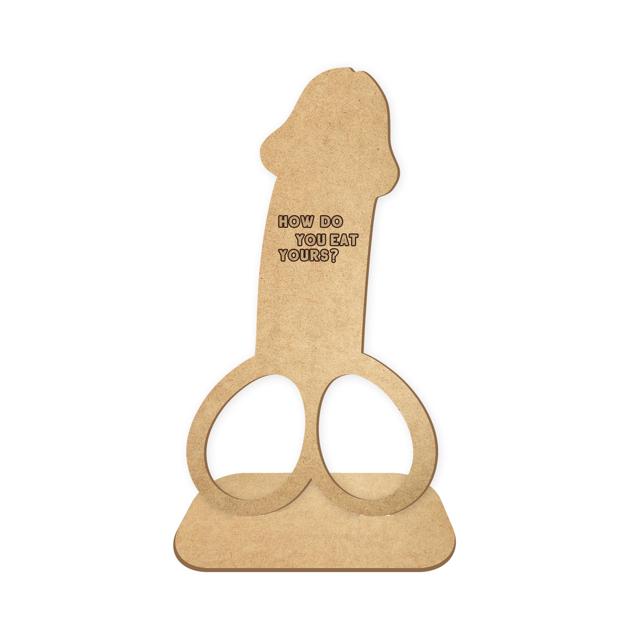 Media Replication Easter Engraved Creme Egg Treat Willy Joke Perfect Naughty Rude Gift Adult Humor FUN (Willy Stand, No Chocolates)
