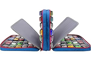 KISLANE 96 Toy Cars Storage Case for All Your Toy Cars Organization