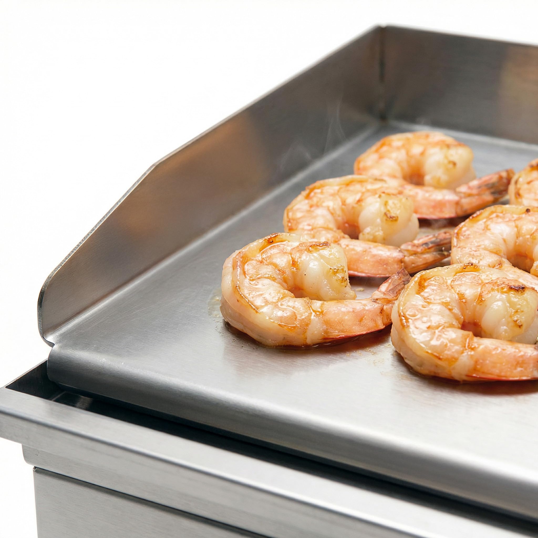 Jocca Elektrische Grillplatte Teppanyaki 39,6 x 26 cm Edelstahl Temperaturregelung 50-300°C