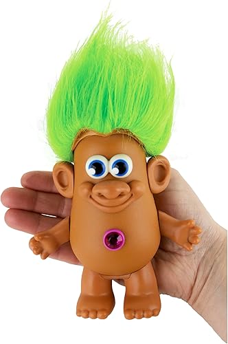Miniatura 4 de Poptaters - Figura coleccionable de Good Luck Trolls de 4 pulgadas, con 11 piezas intercambiables y parte sorpresa, juguetes para niños y adultos, a