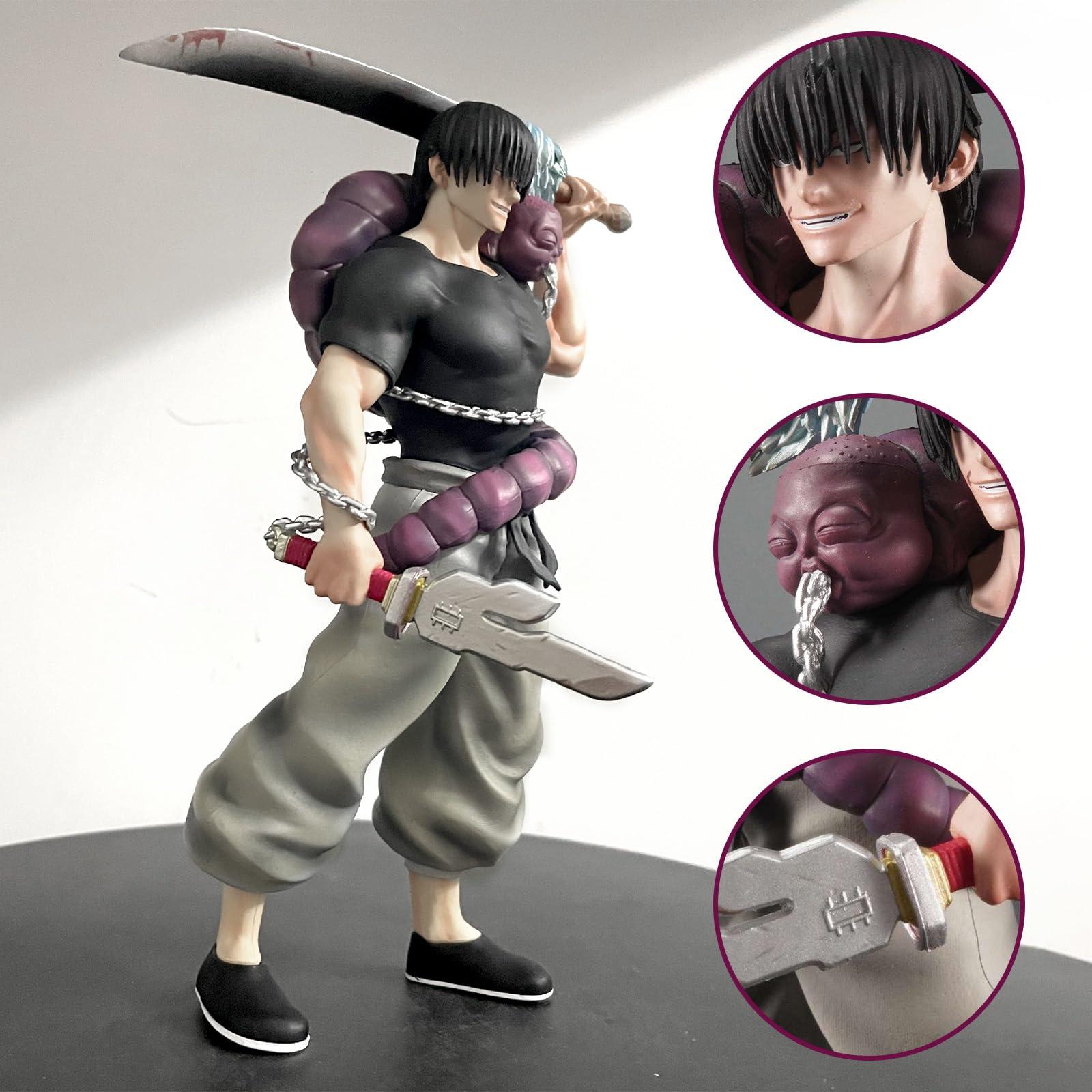 Driflo Jujutu Kasen Figure, Fushiguro Tojji Figures, 22cm Jujutu Kasen Ornaments - Image 3