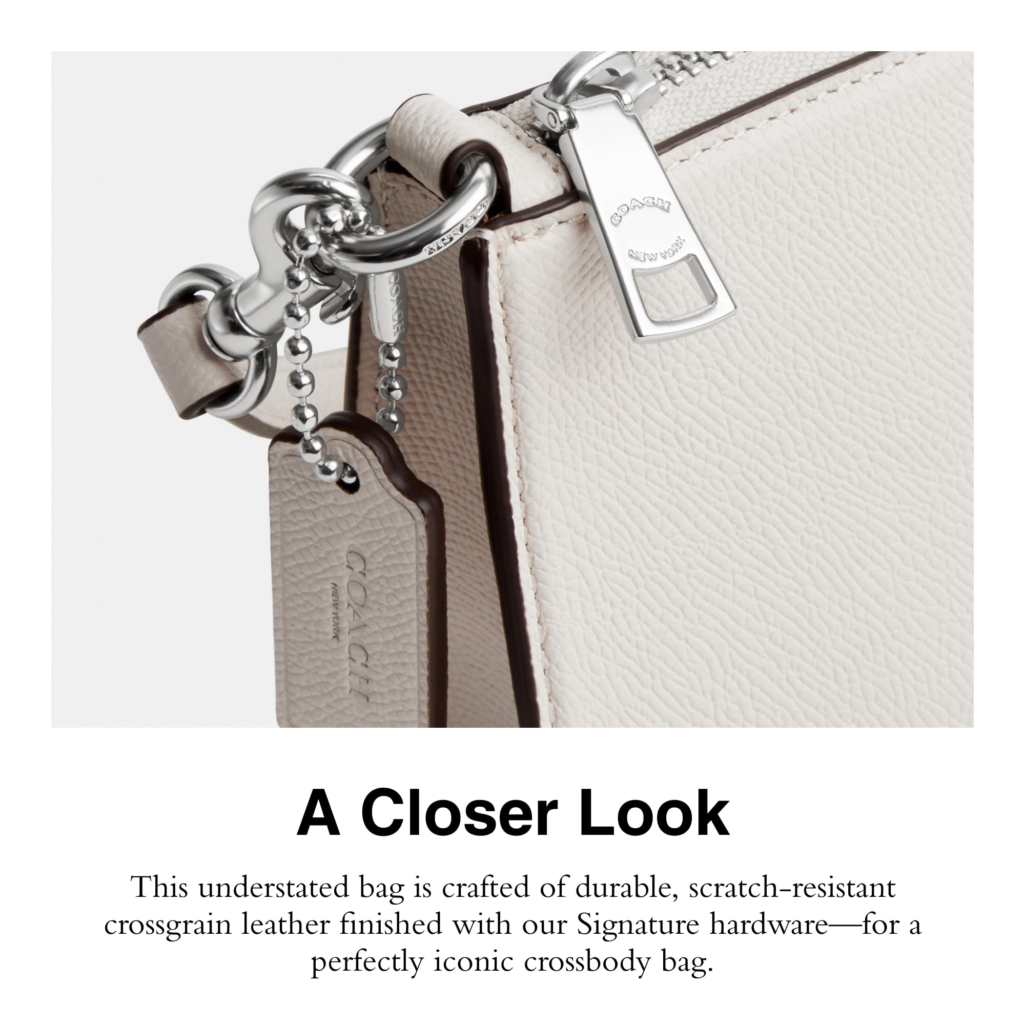 Coach Unisex Pouch Bag, Chalk, One Size : Amazon.ca: Clothing