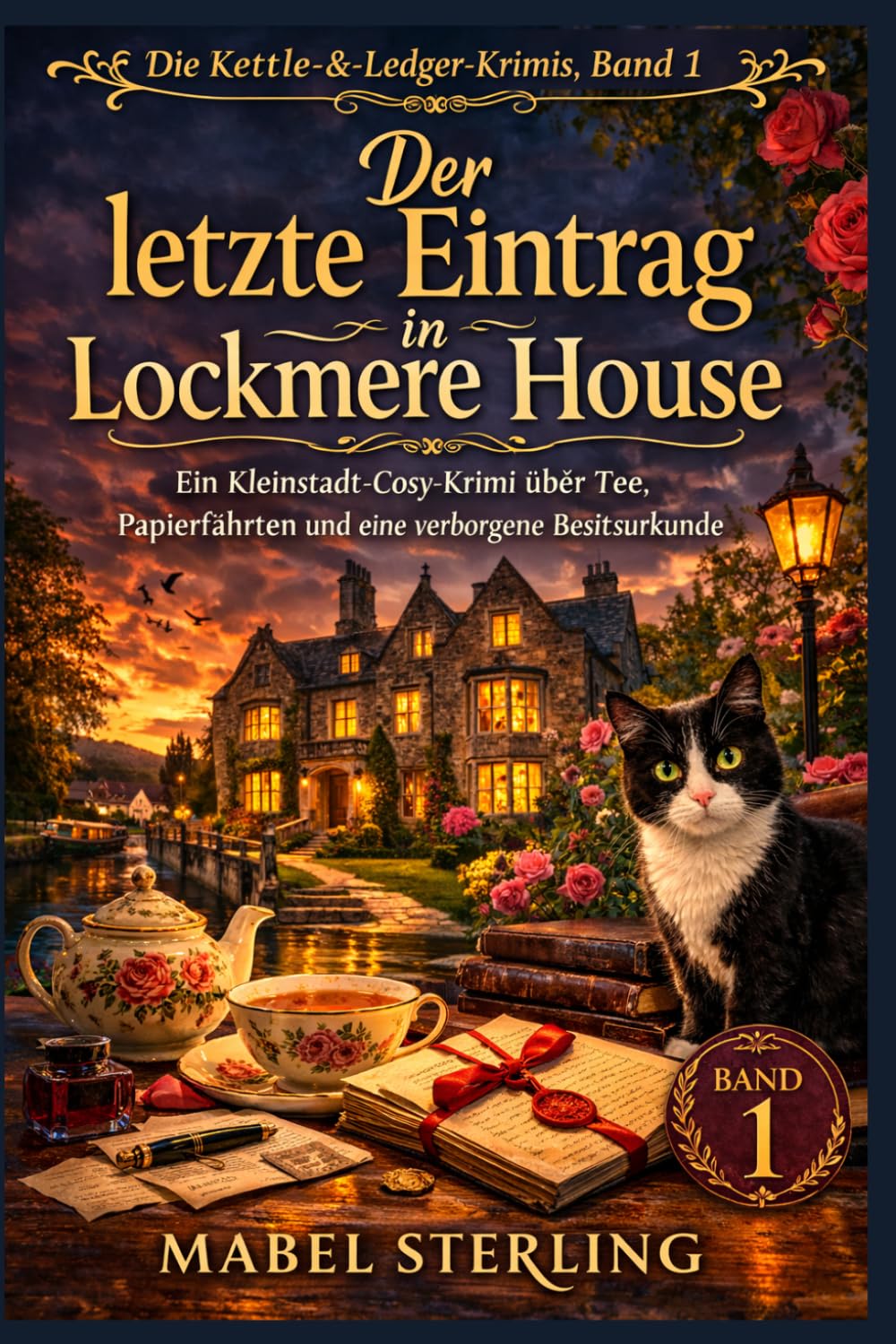 Der letzte Eintrag in Lockmere House: Ein Kleinstadt-Cosy-Krimi über Tee, Papierfährten und eine verborgene Besitzurkunde (Die Kettle-&-Ledger-Krimis)