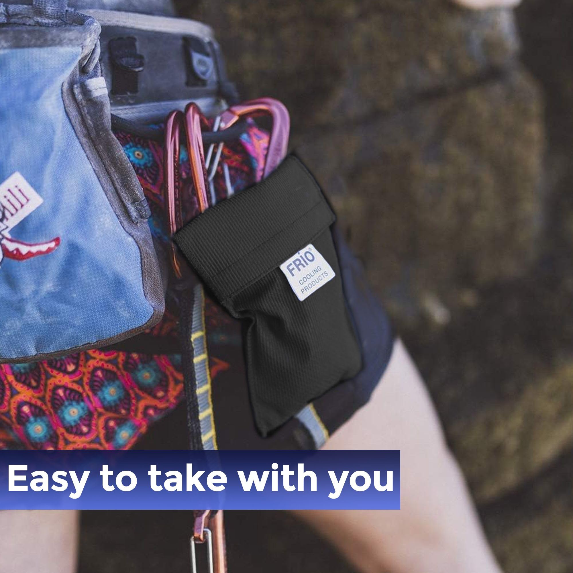 FRIO ® Mini: Insulin Cooling Travel Wallet (Black) for Diabetics Made in United Kingdom - No icepacks, Ever Again! 2