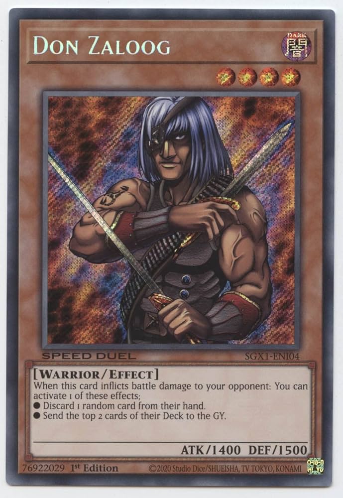 DON ZALOOG 首領ザルーグ PGD-029 Yu-Gi-Oh! - Don Zaloog (PGD-029) - Pharaonic Guardian