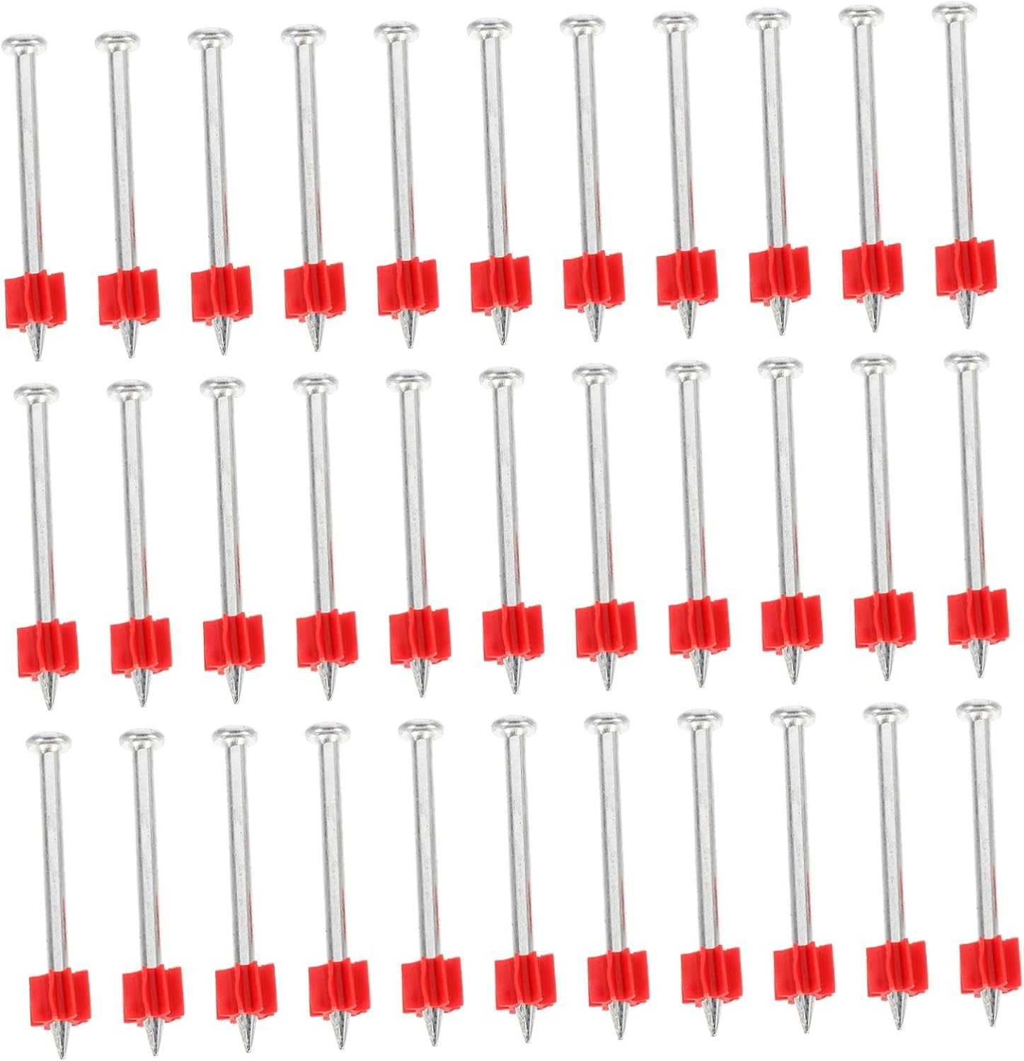 100pcs Cement Nails for Picture Hanging Durable Steel Construction Easy to Install for Wall Decorations and Daily Use