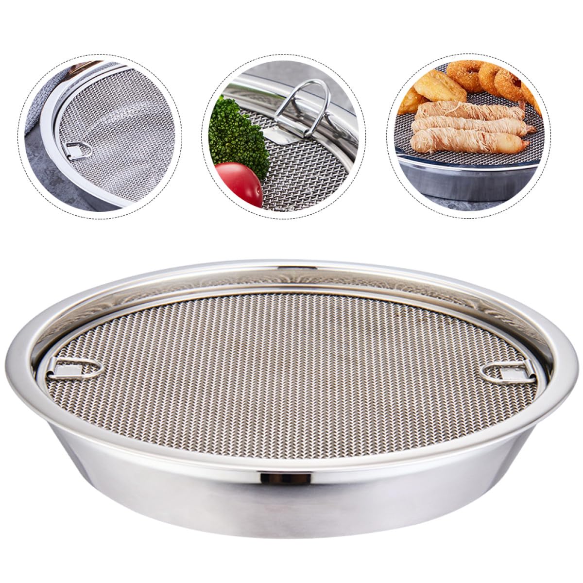 Égouttoir en Maille Fine en Acier Inoxydable 304 Cuisine