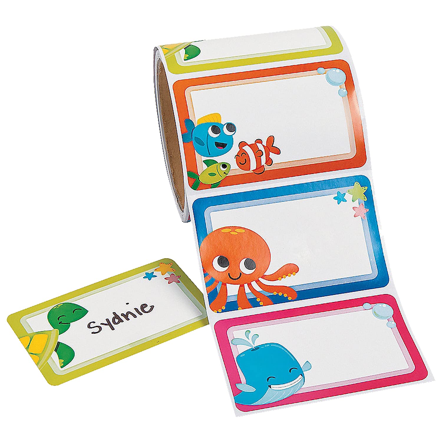Buy Ocean Sea Animal Name Tag Labels 100 Pack Teacher Classroom Supplies, Daycare and Party