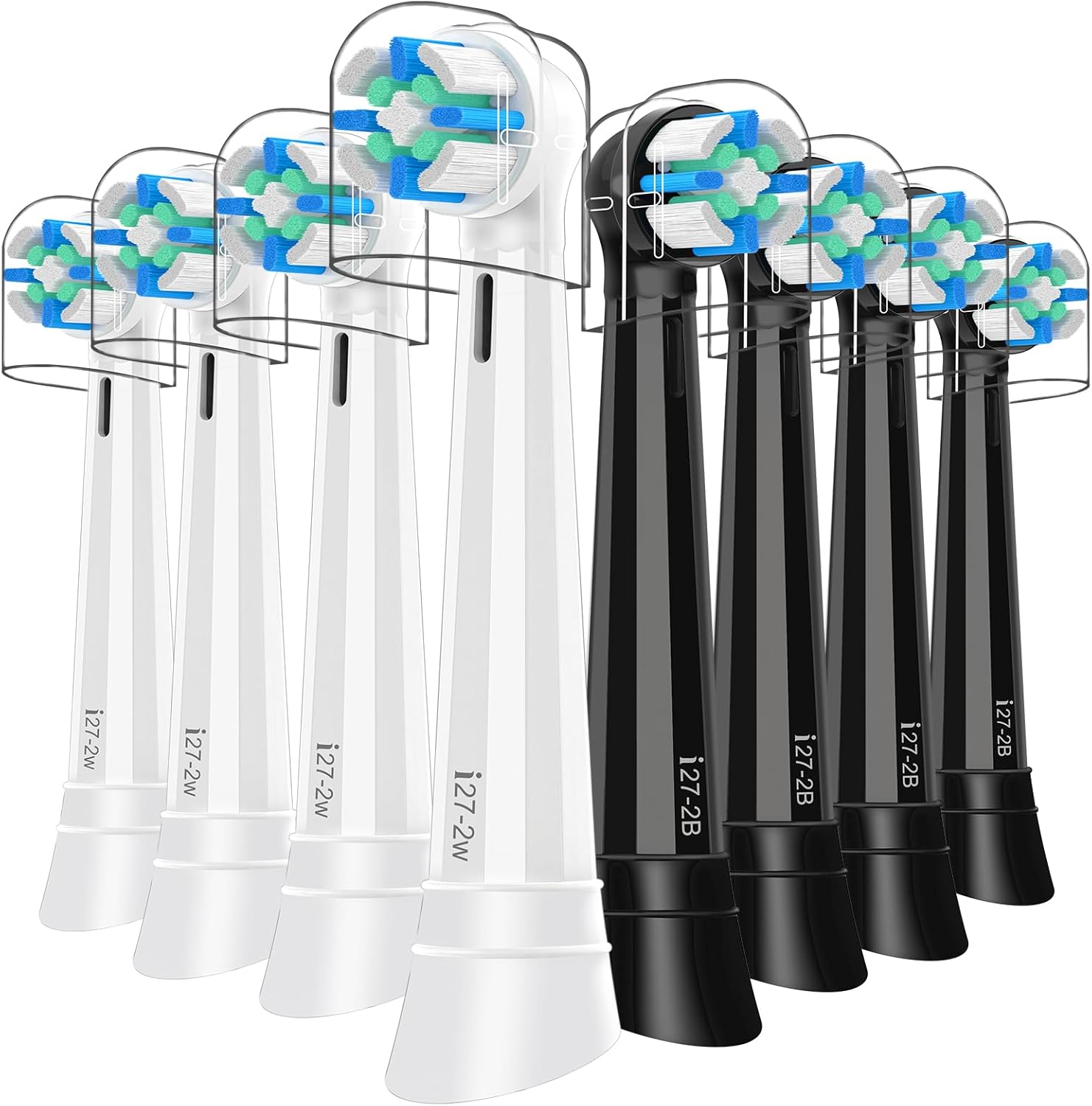 iO Replacement Heads Compatible with Oral B iO Electric Toothbrush, Toothbrush Heads Compatible with Oral-B iO Series 2/3/4/5/6/7/8/9/10, Premium Bristles for Balanced Oral Care