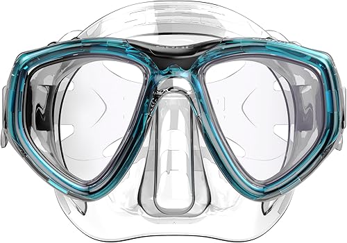 Miniatura 3 de SEAC Clear Dual-Lens Silicone Diving Mask Antifog Low Volume Mask for Diving and Snorkeling