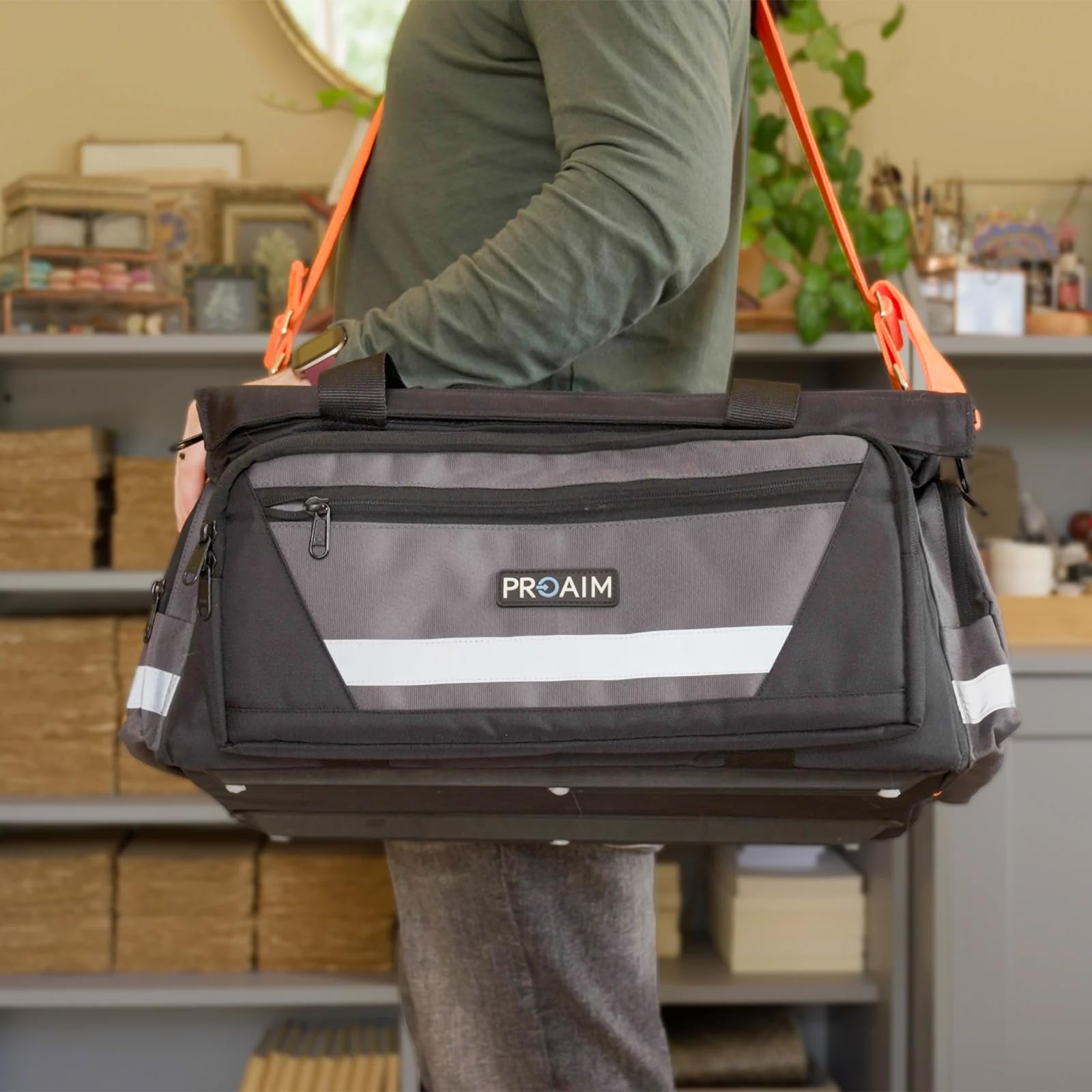 PROAIM Sac de Production de caméra vidéo Cine Cube pour équipement caméra | Organise caméras, objectifs, outils et accessoires de tournage pour photographes, vidéastes et équipes caméra.