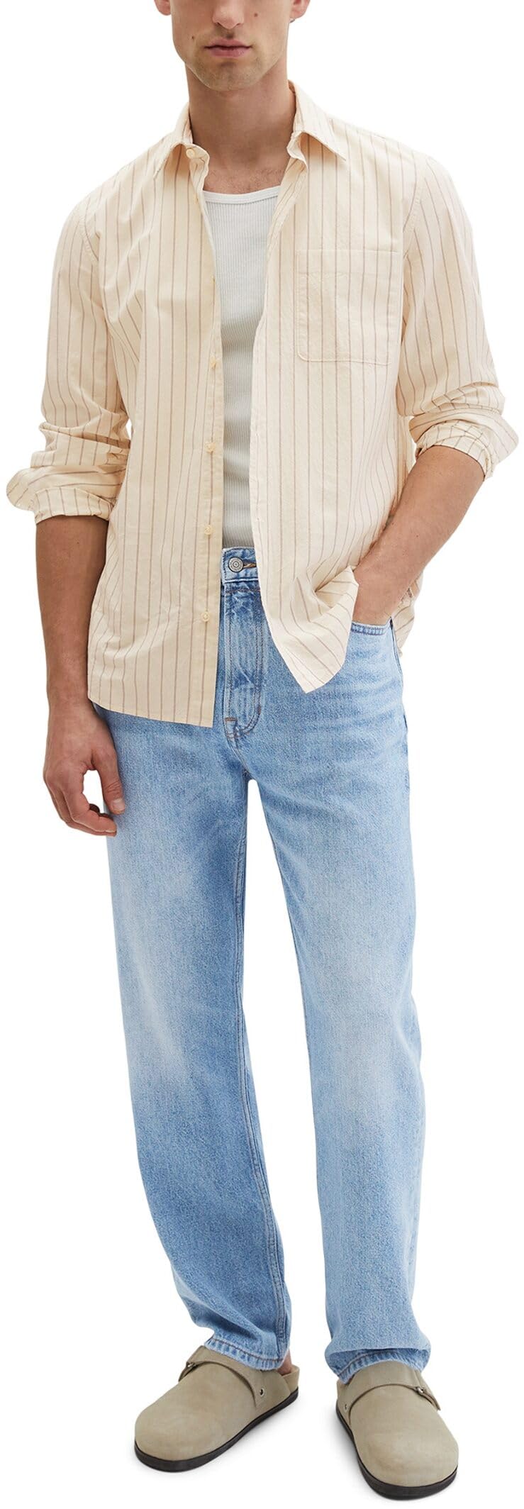 Marc OߴPolo Uomo Camicia a righe shaped fit