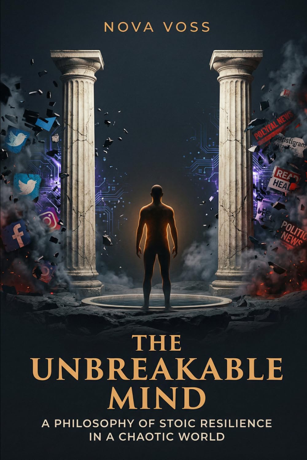 The Unbreakable Mind: A Stoic Toolkit for Modern Crises AI Disruption, Financial Chaos, Social Media Toxicity, Political Disorder, and the Search for Meaning